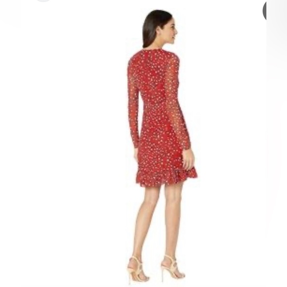 ✨⚡️💥Sanctuary Emma Cheetah Print Wrap Dress Red Xs - Picture 2 of 14